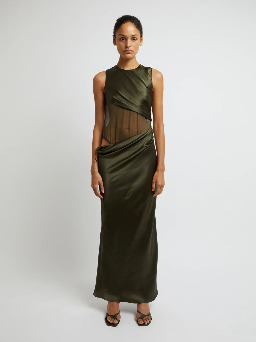 Christopher Esber - VERDANT LNG DRESS – ANOTHER STORE