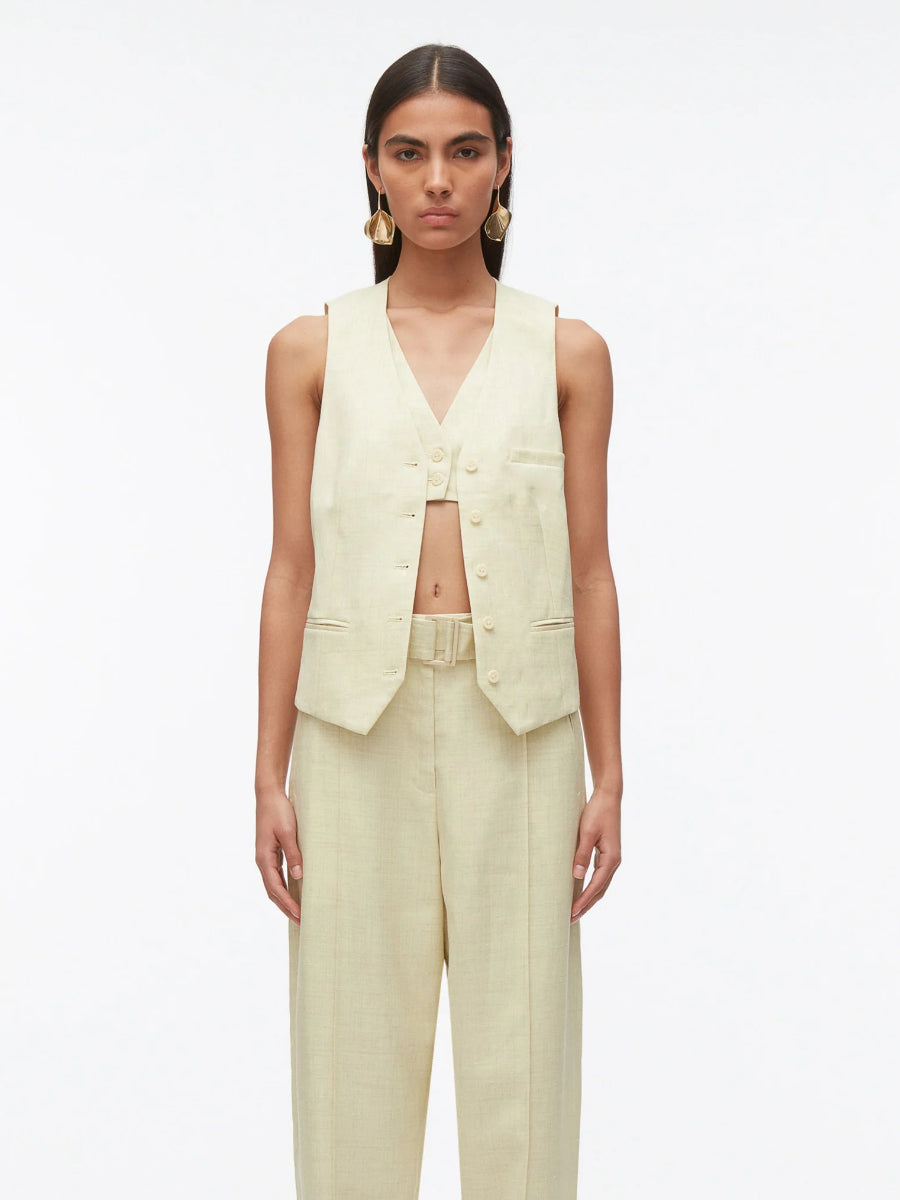 PHILLIP LIM - VEST SET WBRA