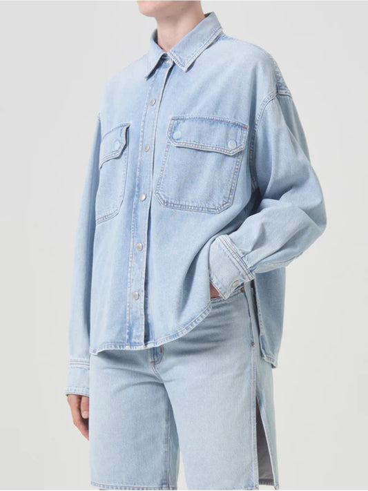 AGOLDE - GWEN DENIM SHIRT