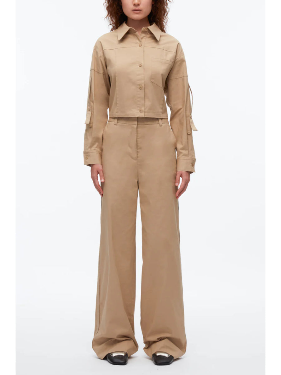 PHILLIP LIM - FLAT WDE TROUSER