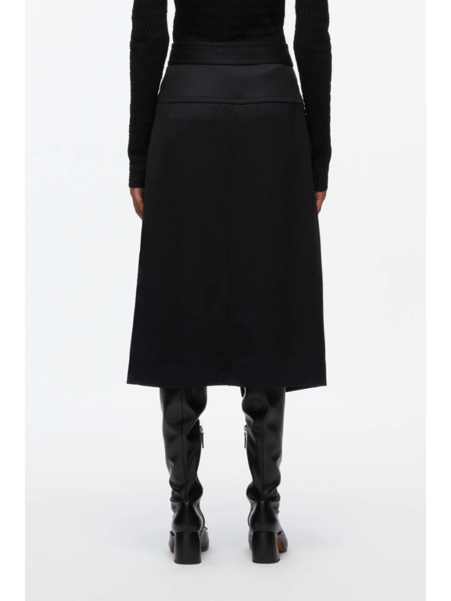 PHILLIP LIM - CAVALRY WRP SKIRT