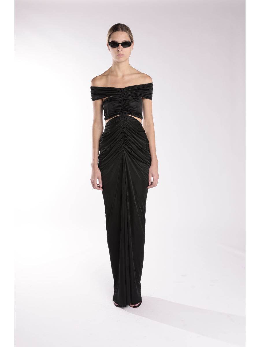 ATLEIN - COUT OFSHLDR GOWN